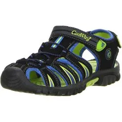 Conway Kinder Jugend Trekkingsandalen Blau - Schwarz