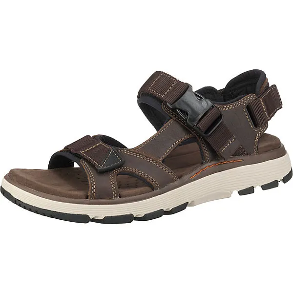 Clarks Un Trek Bar Klassische Sandalen - Khaki 1 Clarks Un Trek Bar Klassische Sandalen - Khaki