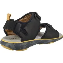 Geox Komfort-Sandalen - Schwarz -Outdoorschuhe Verkäufe 10591030 05