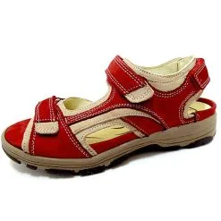 WALDLÄUFER Sandalen/Sandaletten - Rot