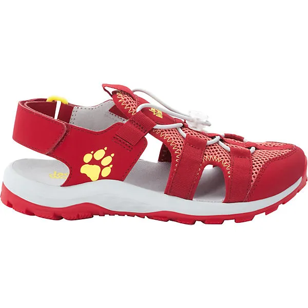 Jack Wolfskin Outdoorsandalen OUTDOOR ACTION Für Mädchen - Grün/rot 2 Jack Wolfskin Outdoorsandalen OUTDOOR ACTION Für Mädchen - Grün/rot – Bild 2