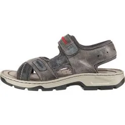 Rieker Outdoorsandalen - Blau -Outdoorschuhe Verkäufe 13102345 03