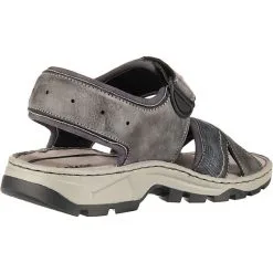 Rieker Outdoorsandalen - Blau -Outdoorschuhe Verkäufe 13102345 05