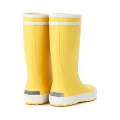Aigle Regenstiefel Lolly-Pop Jaune/blanc - Gelb -Outdoorschuhe Verkäufe 13157522 03