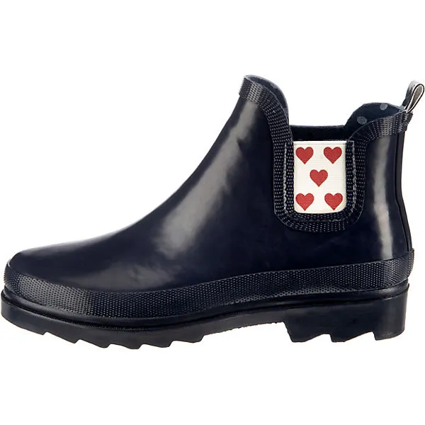 Inselhauptstadt Herzchen Shiny Rubber Chelsea, Gummistiefellette Mit Easy Entry Gummistiefel 3 Inselhauptstadt Herzchen Shiny Rubber Chelsea, Gummistiefellette Mit Easy Entry Gummistiefel – Bild 3