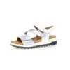 Gabor Comfort Trekkingsandalen Materialmix Leder Silber Outdoorsandalen - Silber