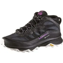 Merrell Wanderschuhe MOAB SPEED MID - Schwarz