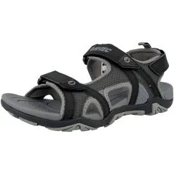 Hi-Tec Crater Trekkingsandale Herren Outdoorsandalen - Grau -Outdoorschuhe Verkäufe 20459044 04
