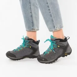 McKinley Denali Ii Mid Aqx W Wanderstiefel - Grau/türkis -Outdoorschuhe Verkäufe 20890181 02