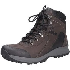 WALDLÄUFER Waldläufer Herren Comfort Schnürschuh Wanderstiefel - Braun
