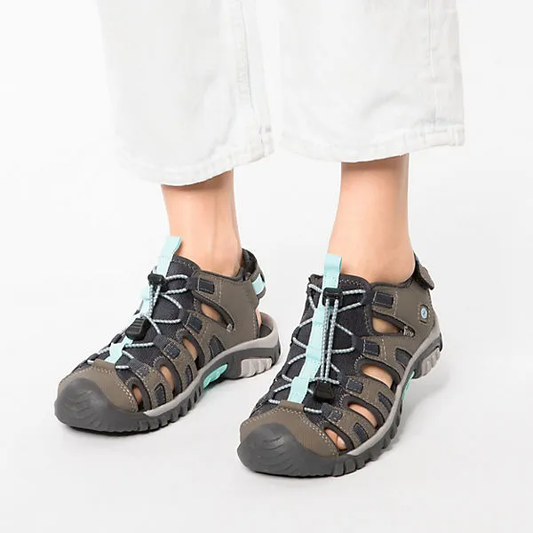 Hi-Tec Cove Sport Womens Outdoorsandalen - Grau/hellblau 2 Hi-Tec Cove Sport Womens Outdoorsandalen - Grau/hellblau – Bild 2