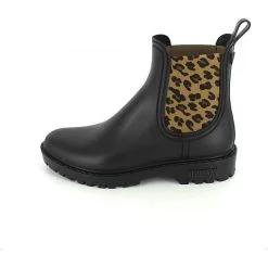 Verbenas Gummistiefel MATE ANIMALPRINT Gummistiefel - Schwarz -Outdoorschuhe Verkäufe 22004200 03