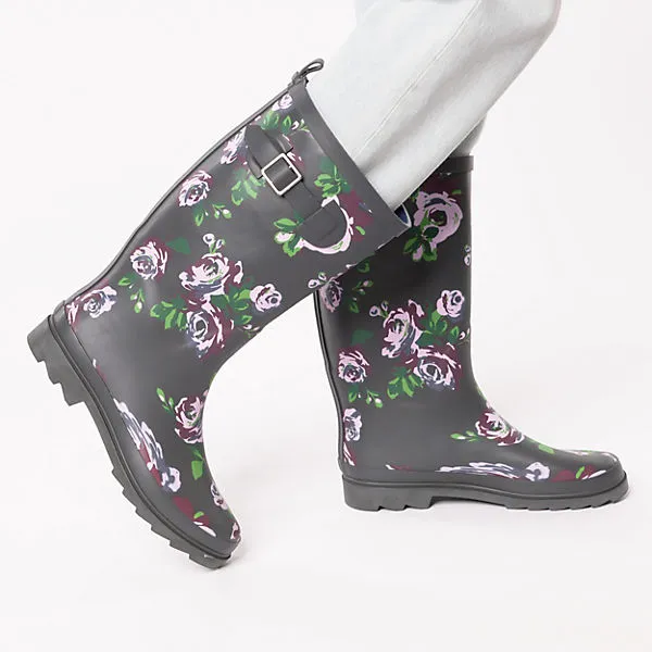 Inselhauptstadt Gummistiefel - Grau-kombi 2 Inselhauptstadt Gummistiefel - Grau-kombi – Bild 2