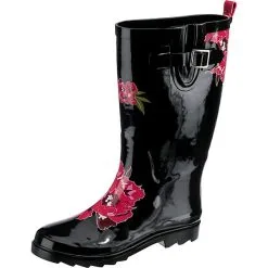 Inselhauptstadt Gummistiefel - Schwarz