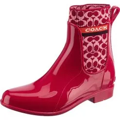 Coach Rivington Rubber Rain Bootie Gummistiefel