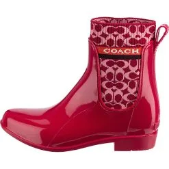 Coach Rivington Rubber Rain Bootie Gummistiefel 9 Coach Rivington Rubber Rain Bootie Gummistiefel -Outdoorschuhe Verkäufe 22409850 03
