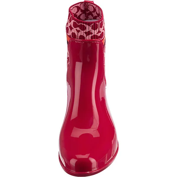 Coach Rivington Rubber Rain Bootie Gummistiefel 4 Coach Rivington Rubber Rain Bootie Gummistiefel – Bild 4