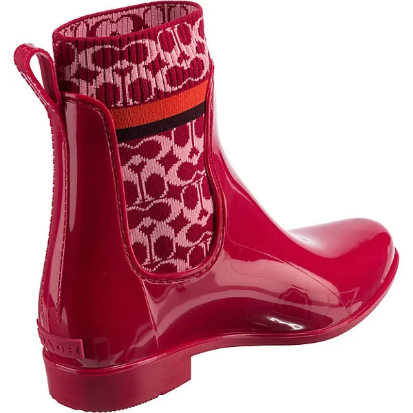 Coach Rivington Rubber Rain Bootie Gummistiefel 5 Coach Rivington Rubber Rain Bootie Gummistiefel – Bild 5