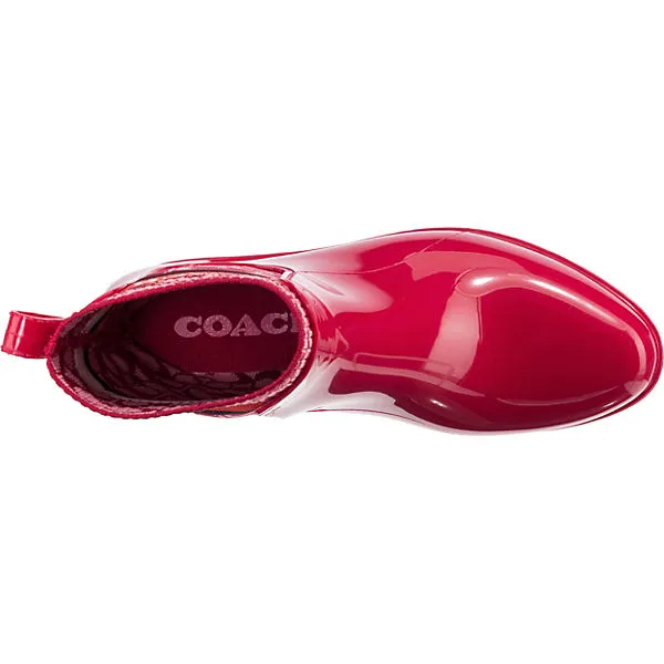 Coach Rivington Rubber Rain Bootie Gummistiefel 6 Coach Rivington Rubber Rain Bootie Gummistiefel – Bild 6