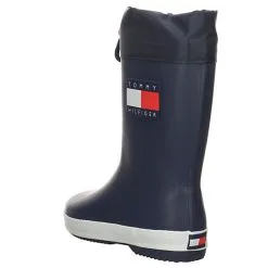 Tommy Hilfiger Igor Gummistiefel Synthetik Uni Gummistiefel - Dunkelblau -Outdoorschuhe Verkäufe 22429210 04