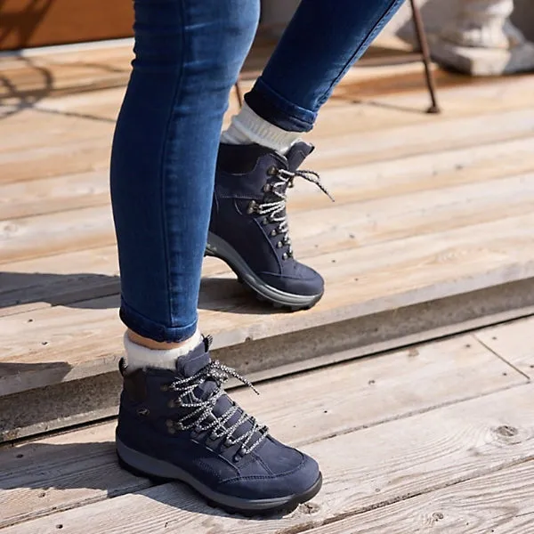 Vitaform Wanderschuhe Damen Hoch - Wanderschuh Damen Leder - Outdoorschuhe Wasserdicht Zum Wandern - Trekkingschuhe Damen Outdoorschuh Damen Trekking Schuhe 5 Vitaform Wanderschuhe Damen Hoch - Wanderschuh Damen Leder - Outdoorschuhe Wasserdicht Zum Wandern - Trekkingschuhe Damen Outdoorschuh Damen Trekking Schuhe – Bild 5