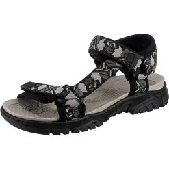 Rieker Outdoorsandalen - Schwarz-kombi