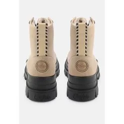 Buffalo Schnürstiefel ASPHA RLD Gummistiefel - Taupe -Outdoorschuhe Verkäufe 23433229 04