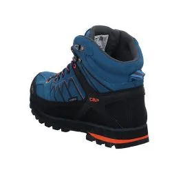 CMP Herren Outdoor Schuhe Moon Mid Outdoorschuh Wandern Trekking Leder-/Textilkombination Uni Outdoorschuhe - Blau-kombi -Outdoorschuhe Verkäufe 24611482 05