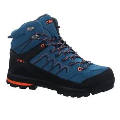 CMP Herren Outdoor Schuhe Moon Mid Outdoorschuh Wandern Trekking Leder-/Textilkombination Uni Outdoorschuhe - Blau-kombi -Outdoorschuhe Verkäufe 24611482 07