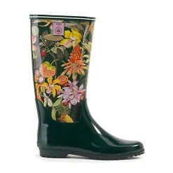 Aigle Stiefel Venise Print Grün/bunt-kombi - Bunt