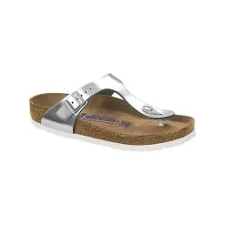 BIRKENSTOCK Professional Freizeitschuhe Birkenstock Gizeh Weichbettung - Silber