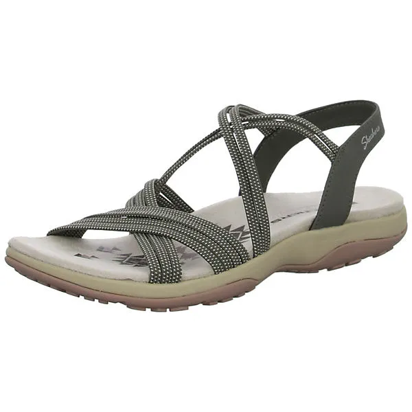 Skechers Reggae Slim Turn It Up Outdoorsandalen - Petrol 1 Skechers Reggae Slim Turn It Up Outdoorsandalen - Petrol
