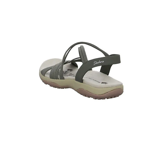 Skechers Reggae Slim Turn It Up Outdoorsandalen - Petrol 3 Skechers Reggae Slim Turn It Up Outdoorsandalen - Petrol – Bild 3