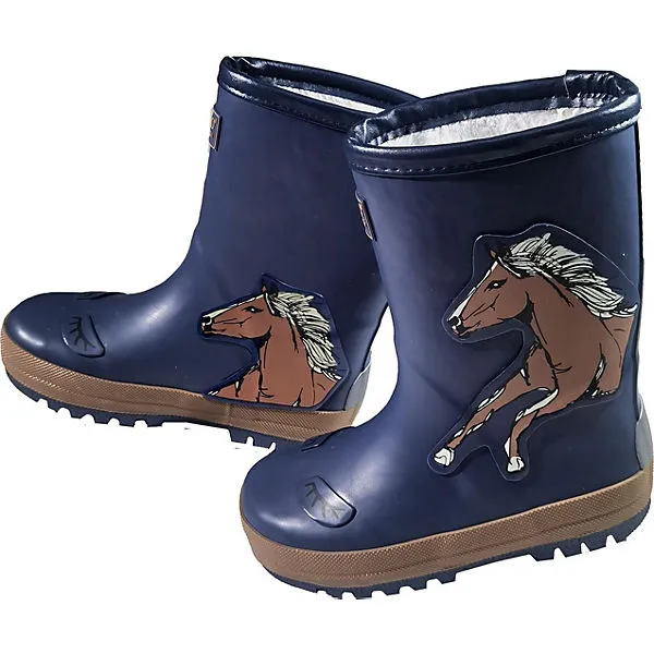 Maximo Gummistiefel WILD HORSE Für Mädchen - Dunkelblau 1 Maximo Gummistiefel WILD HORSE Für Mädchen - Dunkelblau