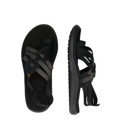 Teva Sandale Voya Strappy - Schwarz/weiß -Outdoorschuhe Verkäufe 25897425 02