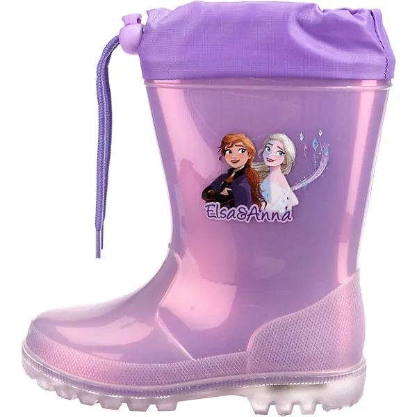 Disney Die Eiskönigin Baby Gummistiefel Blinkies Für Mädchen - Lila 2 Disney Die Eiskönigin Baby Gummistiefel Blinkies Für Mädchen - Lila – Bild 2