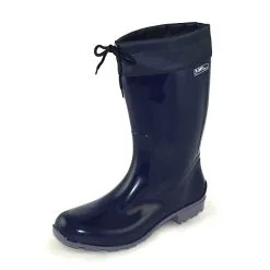 Regenliebe Gummistiefel De Fieselregen Langschaft Nylonstulpe Mit Schnürung