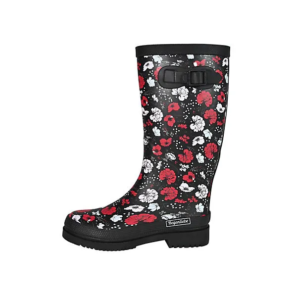 Regenliebe Gummistiefel Blossom Night High Langschaft - Mehrfarbig 2 Regenliebe Gummistiefel Blossom Night High Langschaft - Mehrfarbig – Bild 2