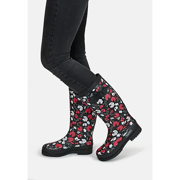 Regenliebe Gummistiefel Blossom Night High Langschaft - Mehrfarbig 3 Regenliebe Gummistiefel Blossom Night High Langschaft - Mehrfarbig – Bild 3