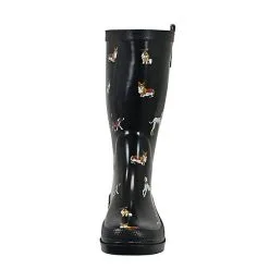 Regenliebe Gummistiefel Waldi Langschaft Mit Hunde Motiv - Schwarz -Outdoorschuhe Verkäufe 26293485 07