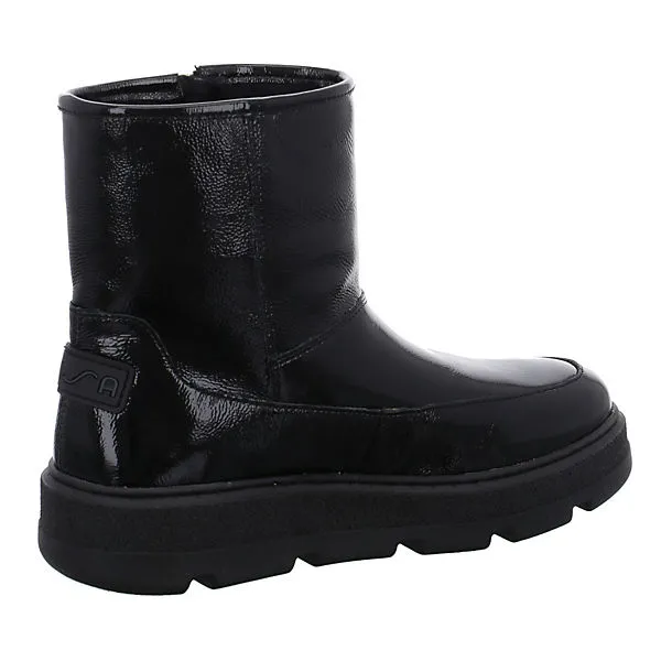 Unisa Fraco Boots Lackleder Uni Alpinstiefel - Schwarz 9 Unisa Fraco Boots Lackleder Uni Alpinstiefel - Schwarz – Bild 9