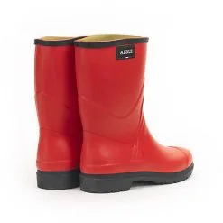Aigle Bison L2 Gummistiefel - Rot -Outdoorschuhe Verkäufe 26893096 03