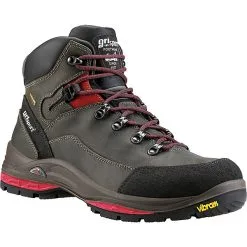 Grisport Wanderschuh Schnürstiefel Dakar Gritex - Anthrazit/rot