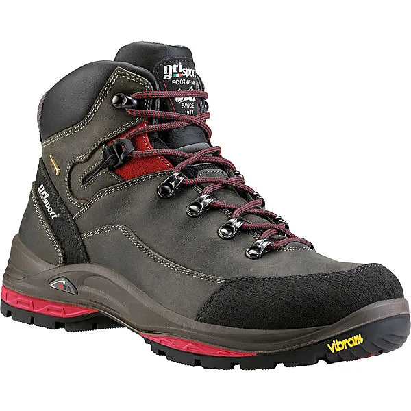 Grisport Wanderschuh Schnürstiefel Dakar Gritex - Anthrazit/rot 1 Grisport Wanderschuh Schnürstiefel Dakar Gritex - Anthrazit/rot