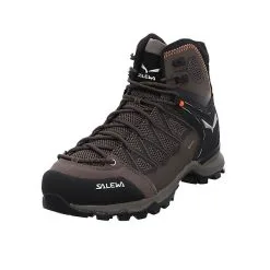 SALEWA Herren Outdoor Schuhe Mountain Trainer Lite Mid GTX Outdoorschuh Wandern Trekking Leder-/Textilkombination Uni Outdoorschuhe - Braun