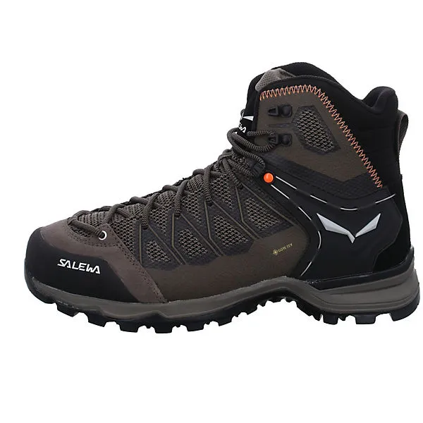 SALEWA Herren Outdoor Schuhe Mountain Trainer Lite Mid GTX Outdoorschuh Wandern Trekking Leder-/Textilkombination Uni Outdoorschuhe - Braun 2 SALEWA Herren Outdoor Schuhe Mountain Trainer Lite Mid GTX Outdoorschuh Wandern Trekking Leder-/Textilkombination Uni Outdoorschuhe - Braun – Bild 2