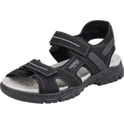 Rieker Outdoorsandalen - Schwarz