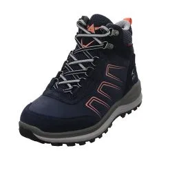Allrounder Damen Schuhe Outdoor Satika-Tex Outdoorschuh Wandern Trekking Leder-/Textilkombination Uni Outdoorschuhe - Blau