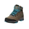 Brütting Damen Schuhe Outdoor Mount Trish High Outdoorschuh Wandern Trekking Leder-/Textilkombination Uni Outdoorschuhe - Braun/grün