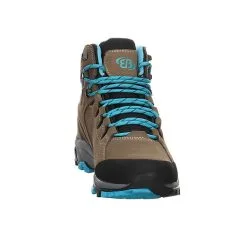 Brütting Damen Schuhe Outdoor Mount Trish High Outdoorschuh Wandern Trekking Leder-/Textilkombination Uni Outdoorschuhe - Braun/grün -Outdoorschuhe Verkäufe 27569296 03